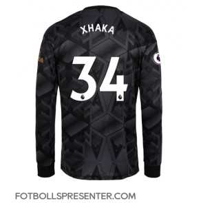 Arsenal Granit Xhaka #34 Borta Matchtröja 2022-23 Långärmad
